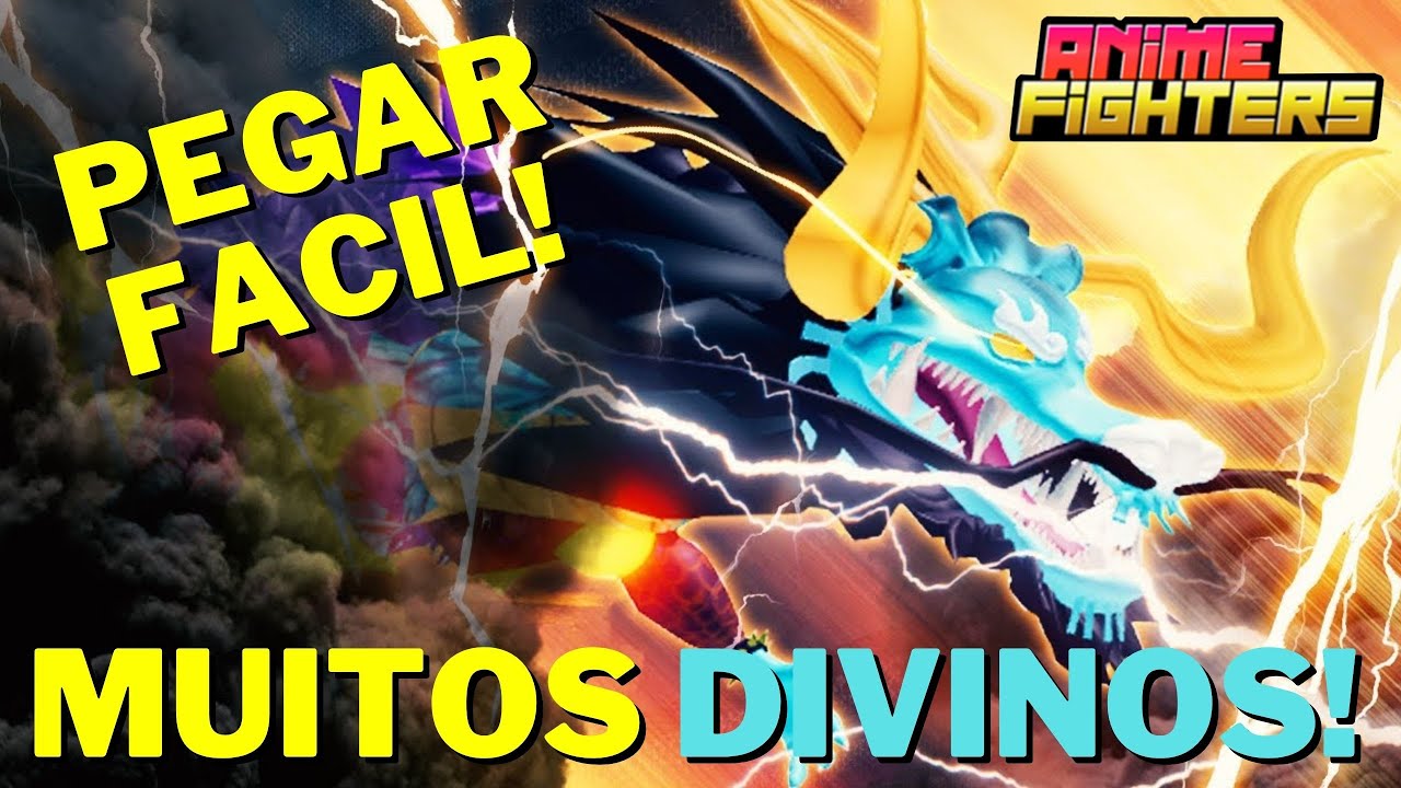 COMO PEGAR DIVINO FACIL NO ANIME FIGHTERS #animefighters #animefighter