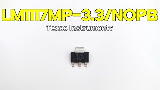 LM1117MP-3.3/NOPB - Texas Instruments : 800mA Low-Dropout Linear Regulator