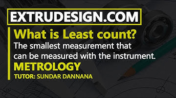 What is Least count of an instrument?