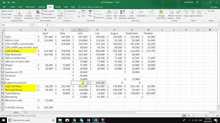 Scenario Analysis Cash Budgeting