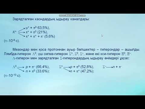 Бейне: Бөлшектердің және антибөлшектердің негізгі екі категориясы қандай?