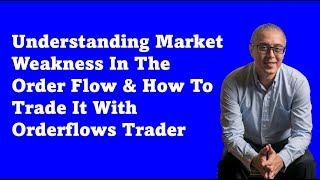 Understanding Market Weakness In The Order Flow And How To Trade It With Orderflows Trader For NT8