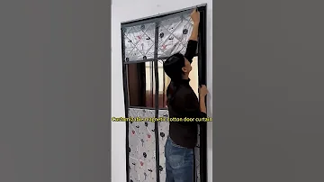 LYGFZF Magnetic Cotton Door Curtains: The Ultimate Blend of Privacy and Accessibility#customcurtains