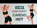 20 MIN KILLER HIIT WORKOUT - SUPER SWEATY | High Intense | Full Body | No Repeat, No Equipment