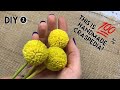 DIY🌼. Как сделать. Краспедия из зефирного фоамирана.