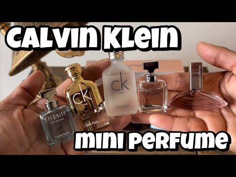 Calvin Klein mini perfume | ck one gold eternity air euphoria miniature