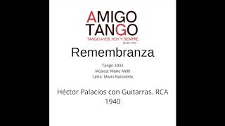 Video thumbnail of "Remembraza hector palacios con guitarras"