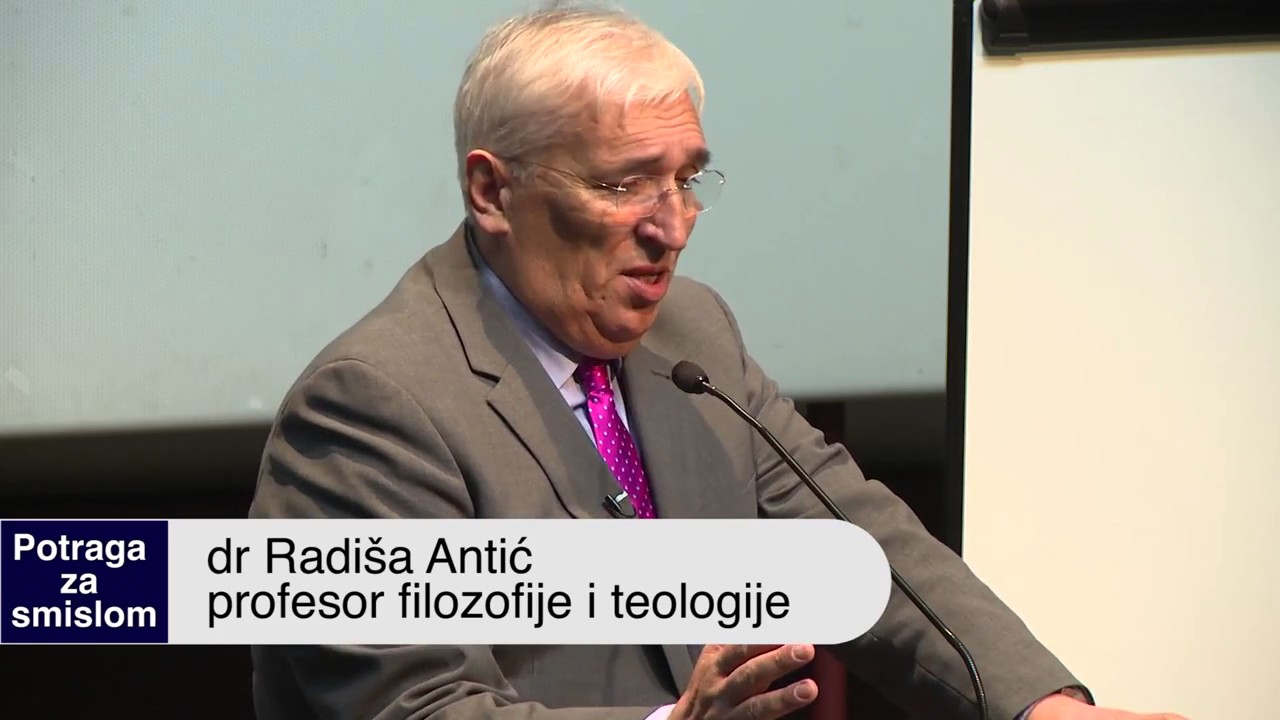 Potraga za smislom - dr Radiša Antić - Poreklo svemira, poreklo života, bitna priroda čoveka