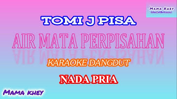 AIR MATA PERPISAHAN KARAOKE DANGDUT COVER NADA PRIA MK