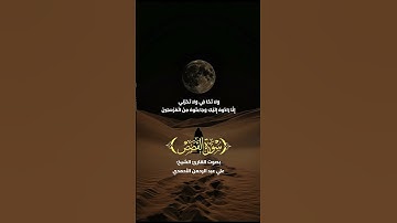 ما تيسّر من سورة القصص بصوت القارئ الشيخ علي عبد الرحمن الأحمدي #القرآن_الكريم #quran
