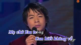 Video thumbnail of "Karaoke Xuân Này Con Không Về - Quang Lê  Full Beat"