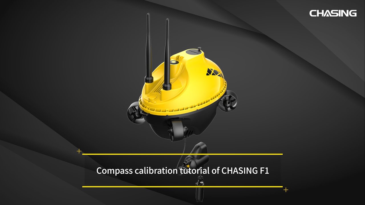 Compass calibration tutorial of CHASING F1 - YouTube