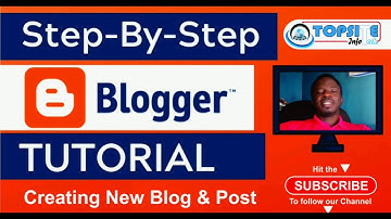 01 - Step-By-Step Blogger Tutorial For Beginners - Create Blog and Add Post
