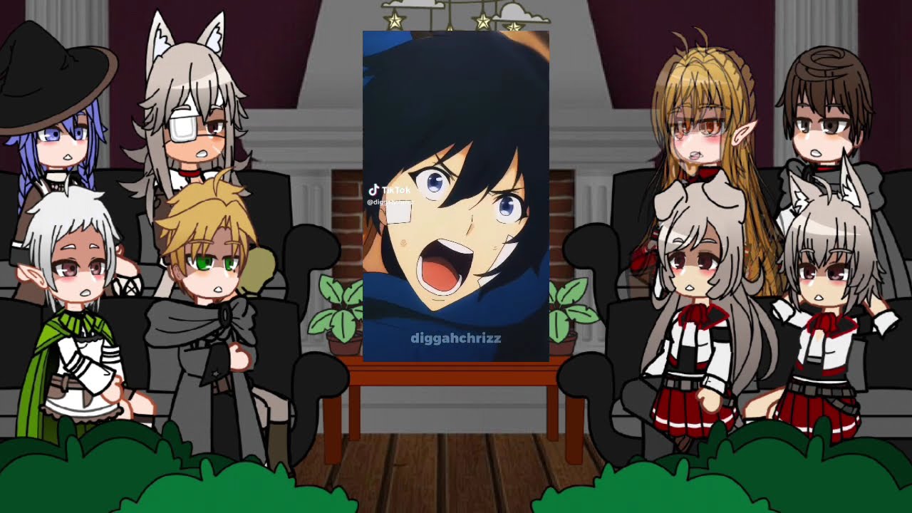 Mushoku tensei react to Sung Jin Woo |Season 2| [Solo Leveling] - Gacha react