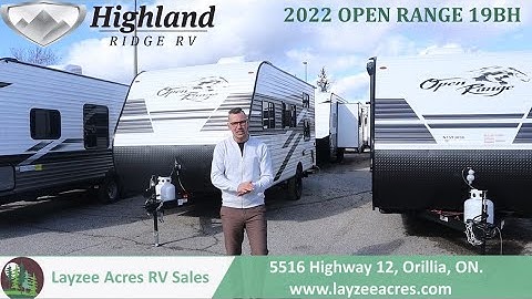 2022 Highland Ridge Open Range 19BH - Layzee Acres RV Sales