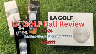LA Golf Ball Review 2024 - Is it better than Pro V1?