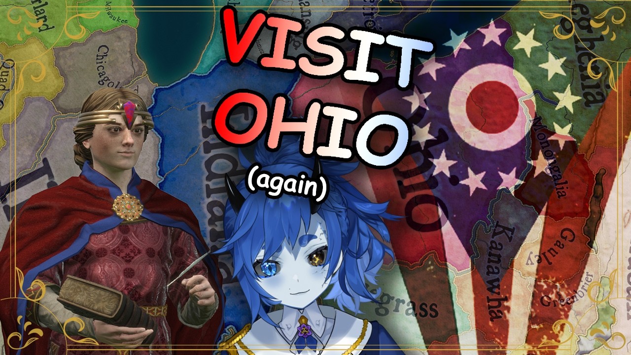 [CK3] Im back in the ohio with the jewish lesbians [Lady Saffron Vtuber]
