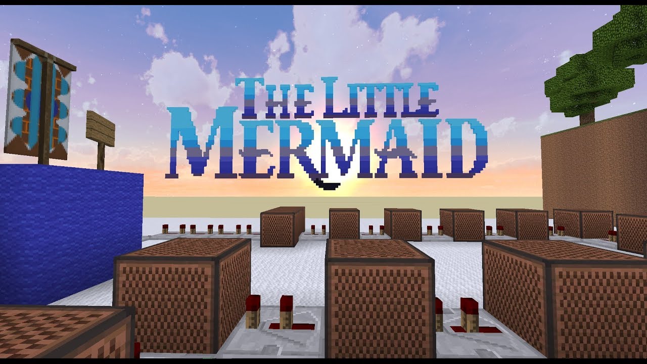 The Little Mermaid - Poor Unfortunate Souls [Minecraft Noteblocks]