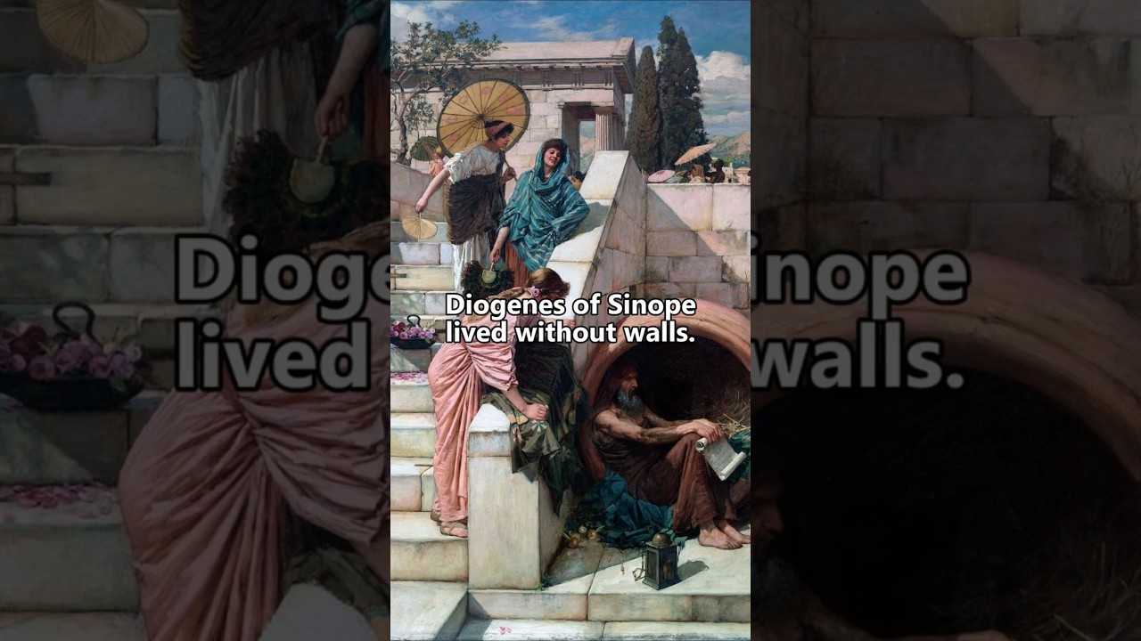 Why Diogenes Chose to Live Without Walls.
