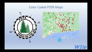How to generate color coded POTA maps