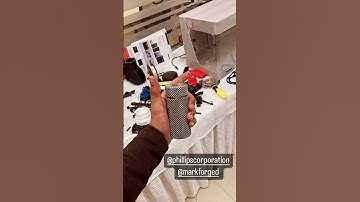 Metal 3d printed by Markforged Metal X 3D printer #3dprinter #metalprinter #prototype #manufacturing