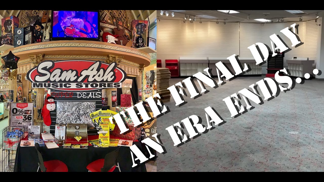 Sam Ash Closing Day | Farewell to a Music Icon - YouTube