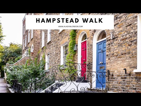 HAMPSTEAD WALK | Hampstead Walking Tour | Hampstead Village | Hampstead Heath | Flask Walk