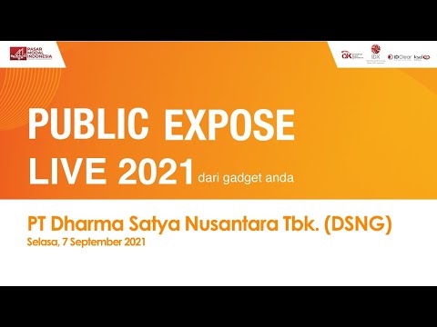 Public Expose Live 2021 - PT Dharma Satya Nusantara Tbk. (DSNG)