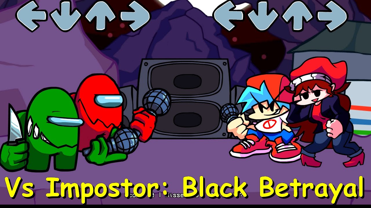 FNF Vs. Impostor: Black Betrayal - Play Online on Snokido