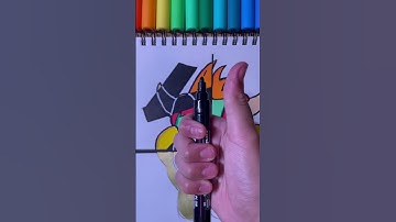 One drawing of Bowser, but in 4 different styles! Part 3 Gold! #subscribe #posca