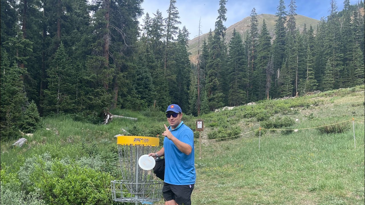 71723 Arapahoe Basin Disc Golf Course! As good as it gets with an ace