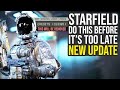 Starfield Update Out Now &amp; Do These Insane Tactics Before They Are Removed (Starfield Money Glitch)