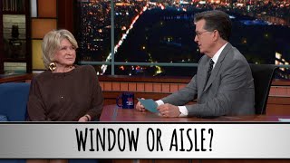 Martha Stewart Takes The Colbert Questionert Wealth