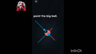 Game is Hard level 184 paint the big ball Walkthrough Solution