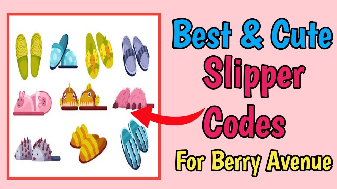 20+ Slipper Codes For Berry Avenue (2023) Slipper Codes For Roblox