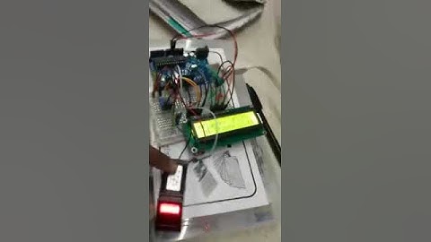 Enrolling the fingerprint and connecting the FPS sensor and LCD