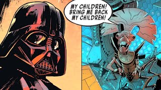 DARTH VADER STEALS CHILDREN FROM A QUEEN!(CANON) - Star Wars Comics Explained