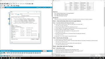 5 2 1 6 Packet Tracer   Investigating Convergence