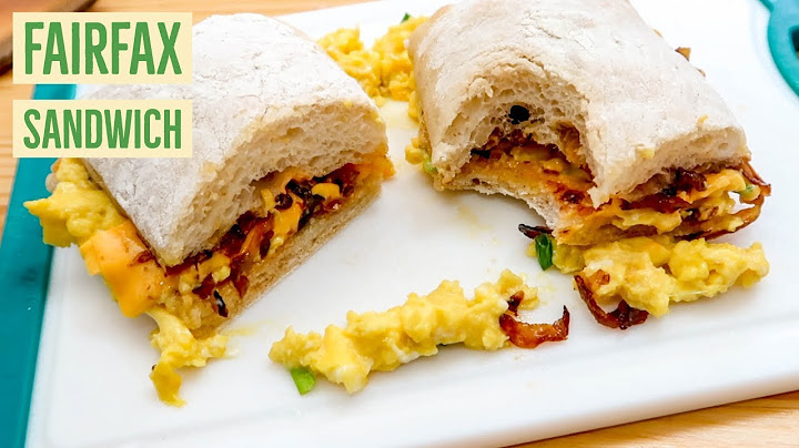 This was one tasty breakfast sandwich!