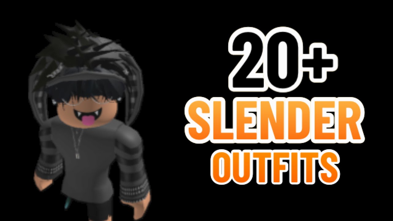 9 SLENDER OUTFITS!! ideas  roblox pictures, roblox, cool avatars