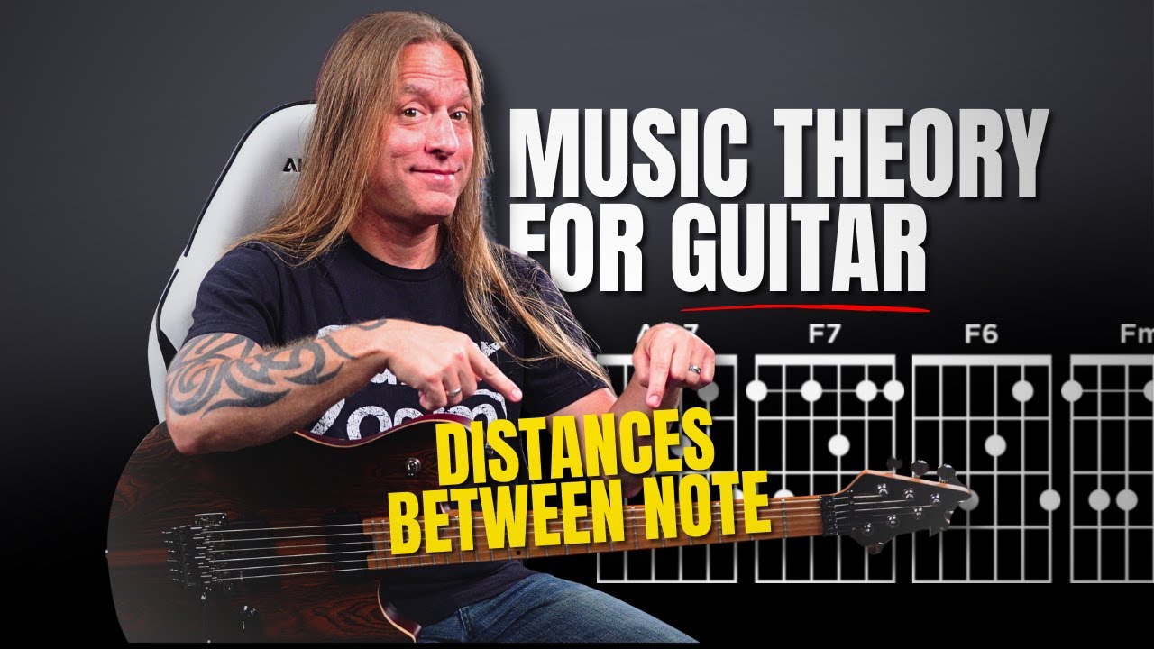Music Theory for Guitar – Module 1: Distances Between Note - YouTube