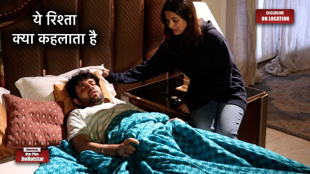 Yeh Rishta Kya Kehlata Hai | Seeing Abhir restless for Charu in sleep, Kiara felt sad | On Location