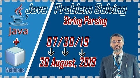 How to change Numbers into Words in Java NetBeans | Format Numeric date into String using Java