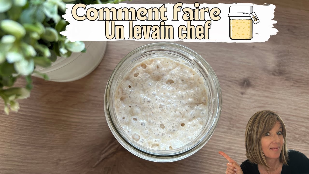 Comment faire un levain chef maison - Recette pas à pas - YouTube