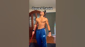 Bo Staff Figure 8 Spin Tutorial! #taekwondo #shorts