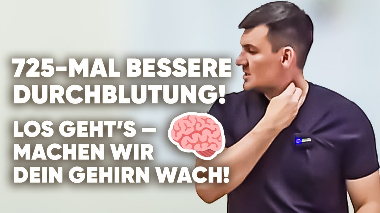 Erhöhe die Durchblutung deines Gehirns um 725x — probier diese 3 Übungen!