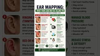 Ear Mapping Explained | What Your Ears Reveal About Health #shorts #hearsmart #earmoulds #earloops