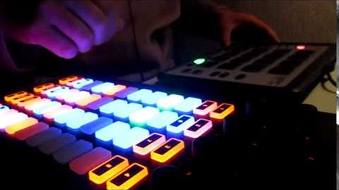 TiT Live with AKAI MPC element + Behringer CMD + Ableton Live