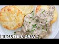 Homemade Biscuits and Gravy