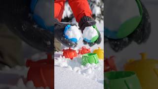 Jonna snow also have snowball asmr sounds everyday #shorts #snow #snowball #satisfying #ytshorts